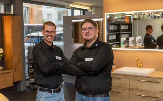 Mitarbeitende von Grolimund an den Haustechtagen